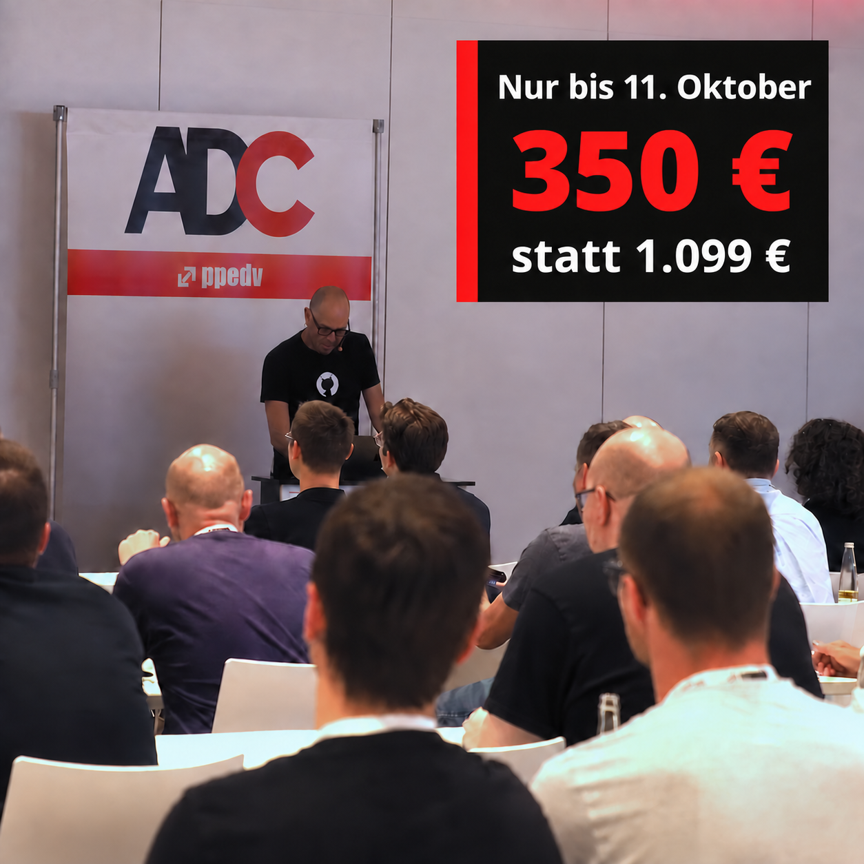 ADC Konferenzticket für 350 Euro statt 1.099 Euro – nur bis 11. Oktober