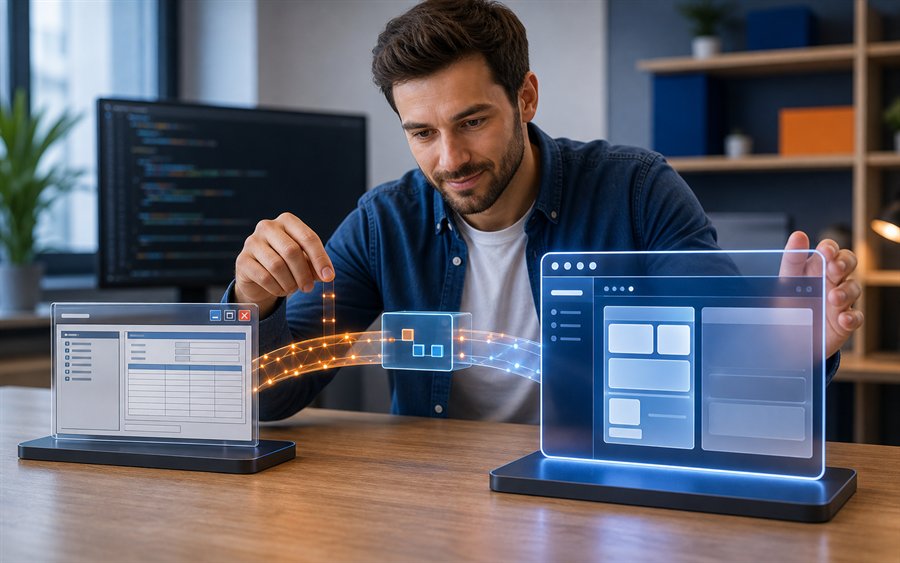 Kursbild Desktop-Migration von alter Windows-Anwendung zu moderner .NET App