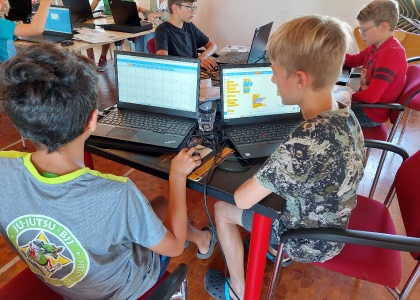 Coding Kids Camp Einblicke